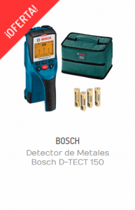 DETECTOR DE METALES BOSCH D-TECT 150 PROFESSIONAL